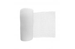 China OEM Size First Aid Bleached Elastic Gauze Bandage Conforming supplier