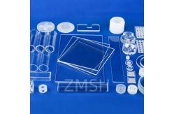 China Fused Silica Quartz Glass Window SiO2  UV-Infrared Transmitting Laser supplier
