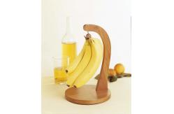 China Culinary Edge Bamboo Banana Holder Fruit Displaying Rack 2 Cm Thickness supplier