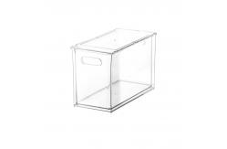 China Thick 0.5mm Clear Bathroom Storage Containers Plastic Drawer Organizer supplier