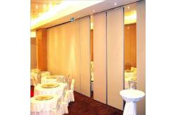 China Acoustic Classroom Folding Door With Sound Proof Movable Partition Wall supplier