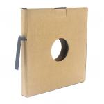 Adjustable Fixing Clamp Stainless Steel Binding Strap for Banding Boxes in Blue or Red for sale