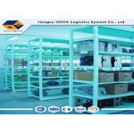 Multi Layer Medium Duty Shelving Systems Warehouse Storage With Steel Panel for sale