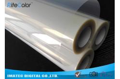 China 100 Micron PET Base Waterproof Transparency Inkjet Film for Screen Printing supplier