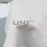 Pearl Pattern Spunlace Nonwoven Fabric Polyester / Viscose Cross Lapping