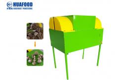 China 4000pcs/H Multifunction Vegetable Cutting Machine Garlic Root Flat Cutting Machine supplier