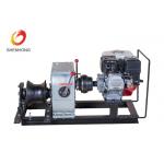 3 Ton Petrol Gas Engine Powered Winch 1 Year Warranty For Power Construction for sale