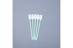 China Lint Free Polyester Swab Stick Non Woven Head For Inkjet Printer Cleaning supplier