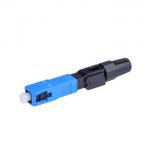 FTTH field assembly quick conector SC UPC 60mm Clamshell Type fiber optical fast connector for sale