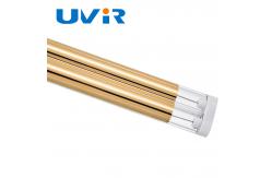 China Medium Wave Double Tube Infrared Heating Lamp For Drying Water Based Paint supplier