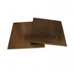 CuBe2 Copper Beryllium Sheet Metal Standard ASTM B194 For Electrical Application for sale
