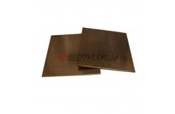 China CuBe2 Copper Beryllium Sheet Metal Standard ASTM B194 For Electrical Application supplier