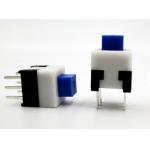 6P DIP 7x7 Self Locking Push Button Switch RoHS Compliant for sale