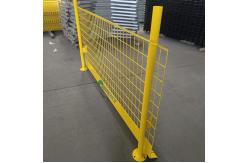 China Square Based H2m Double Wire Welded Fence 55X200mm supplier