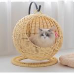 Wicker Cat Cat Sling Bed Basket Swinging Pet House for sale