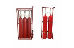 China 70L Red High Pressure CO2 Fire Suppression System Easy To Install supplier