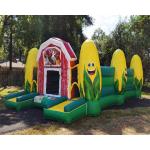 Fall Event Inflatable Sports Games / Inflatable Corn Maze Obstacle Course for sale