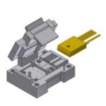 63205M Nickel Azimuth Carrier Test Socket Contactor Durable Ic Test Socket