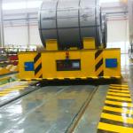 Remote Control Material Handling Cart , 30T Heavy Duty Transport Trolley