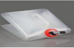 China Transparent Foldable Heat Seal Semi Collapsible Jerry Can With Cap supplier