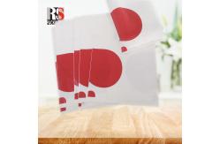 China Durable Eco Friendly Recyclable Plastic T Shirt Bags With Flat Perforated Handles supplier