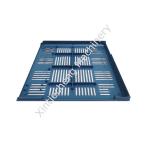 Surface Treated Perforated Aluminum Sheet CNC Lathe Machine Parts for sale