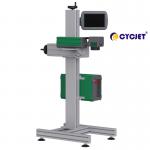 High Speed Laser Marking Machine Fiber Fly Laser Printer For Cable / Wire for sale