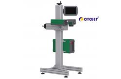 China High Speed Laser Marking Machine Fiber Fly Laser Printer For Cable / Wire supplier