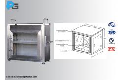 China FMVSS302 SUS304 Vehicle Horizontal Flammability Tester supplier