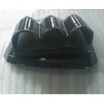 carbon fiber 3 holes Auto Dashboard Speedometer Gauge pod Mount holder box for sale