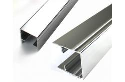 China Length Customized ,  Polished Aluminium Profile Extrusion For Doors  And  Windows supplier