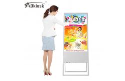 China WIFI Floor Standing Digital Signage Menu Display Board FHD 43inch 40A Mainboard supplier