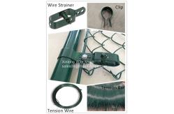 China Heat Treated Security Chain Link Fence Pvc Coated OEM / ODM Available supplier