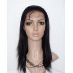 16 Inch Freetress Lace Front Wigs / Heat Resistant Yaki Straight Wigs for sale