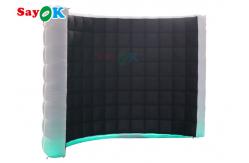China 210D Oxford Cloth LED Wall Inflatable Photo Booth For Larger Events supplier