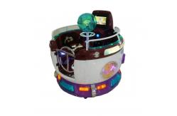 China Carousel Fire Truck Coin Operated Kiddie Ride Game Machine Revolving Cup MP5 supplier