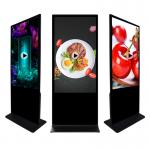 Advertisement Floor Standing Lcd Digital Signage 1920*1080 Resolution for sale