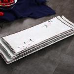 Dinnerware Plates with Melamine Material - Suitable for Hot and Cold Food for sale