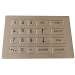 waterproof metal keypad with rugged ATM kiosk numeric  keypad