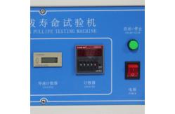 China IEC68 70kg Electronic Zipper Life Testing Apparatus supplier