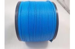 China High Strength UHMWPE Ropes Sling 12 Strands UHMWPE Tow Rope supplier