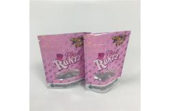 China Rotogravure Printed Reusable k Bags Glossy Mylar Foil k Runtz Cookies Packing supplier