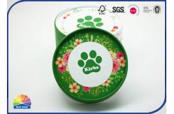 China 4C Printed Round Paper Packaging Tube Matte Lamination Recycled Customized supplier