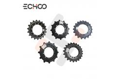 China Chain Sprockets Yanmar YB121U Mini Excavator Chassis Components supplier