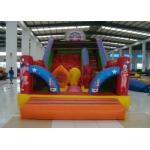Happy Backyard Inflatable Water Slid 7 X 4 X 5m , Huge Inflatable Water Slide Safe Nontoxic for sale
