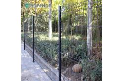 China Pvc Coated 3d Welded Wire Mesh Fence Panel V Bending Curved Garden supplier
