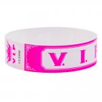 China Logo Printed VIP Paper Wristbands , Waterproof Tear Resistant Admission Ticket Disposable Paper Wristbands for sale