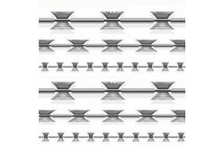 China Rust Resistance Hot Galvanized Razor Wire 2.5mm Concertina Wire Mesh supplier
