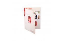 China Rechargeable Lcd Brochure Video Business Card For Company Introduction supplier