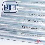 1.07MM-2.11MM Thickness Standard Steel EMT Conduit for Durable Electrical Wiring for sale